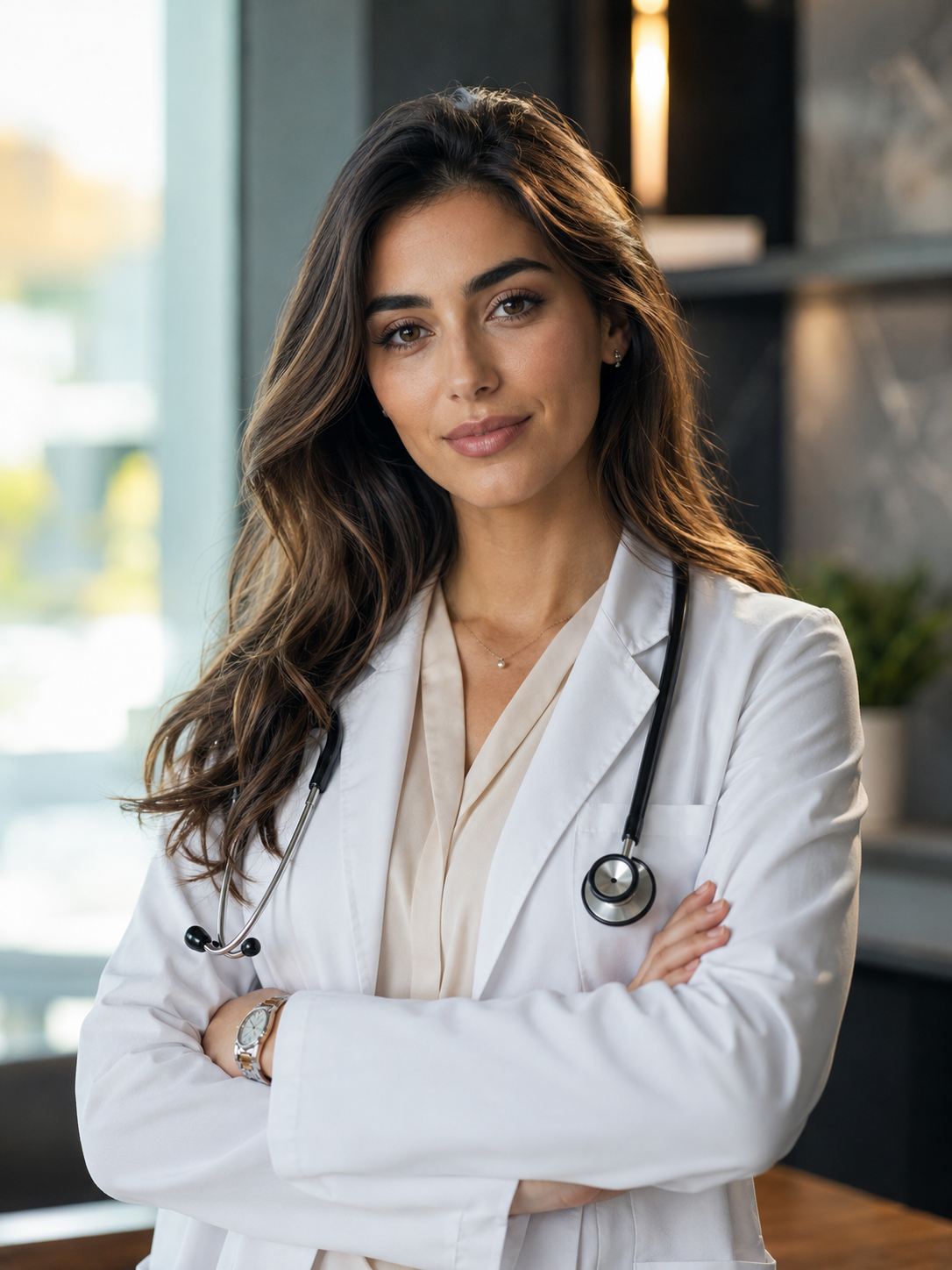 Doctor portrait for Optometrist